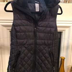 Champion Black Puffer Vest